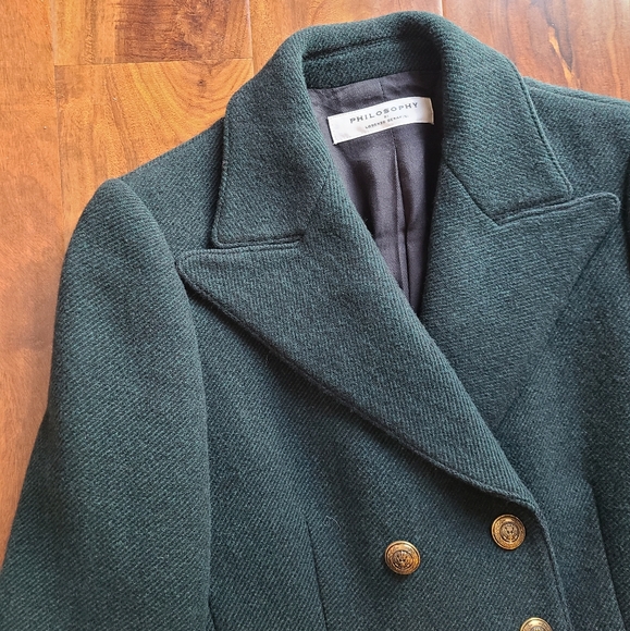 Philosophy di Lorenzo Serafini Double-Breasted Jacket Blazer ASO Kate Middleton - Picture 6 of 15